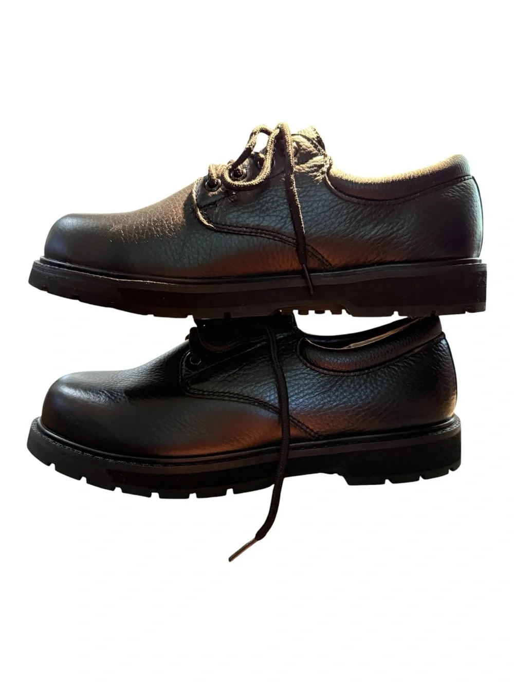 Chinook Manager Leather Work Shoes Men’s Size 10 Black Read Preowned